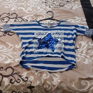 Beautees small sequined top